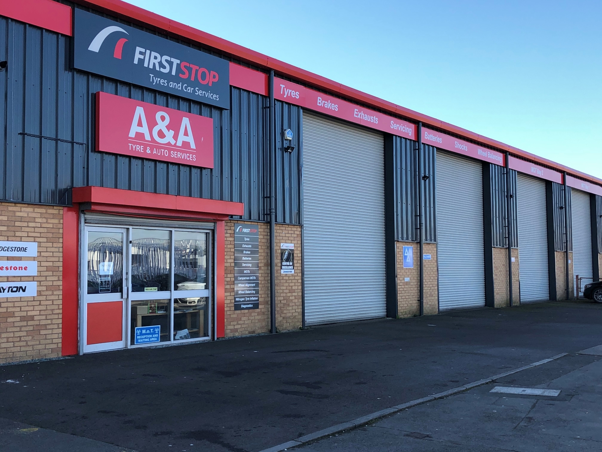 A&a Tyres & Auto Services First Stop
