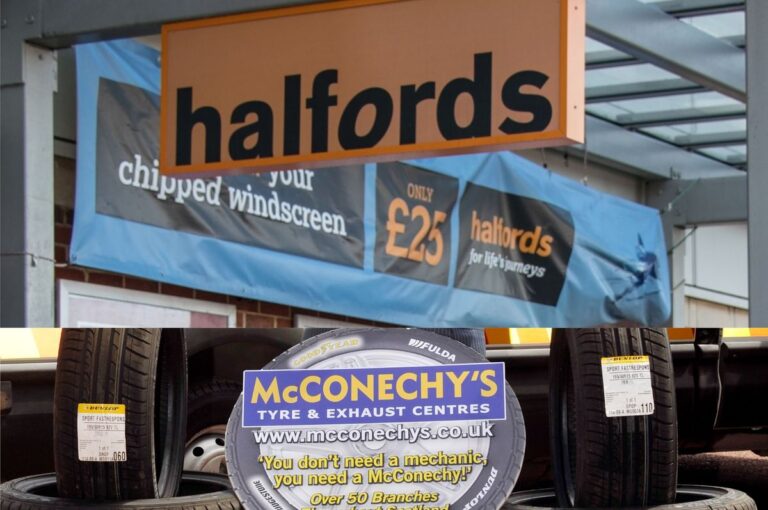 Halfords Mcconechys East Kilbride Glasgow Autocentre