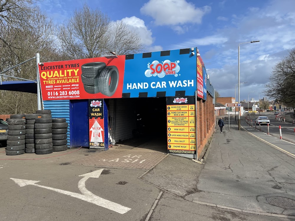 Leicester Tyres & Soap Stars Car Wash